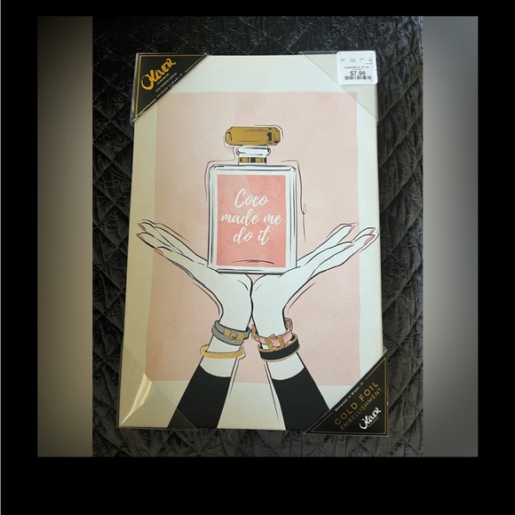 Wall Decor ~ Canvas Chanel Picture - Picture 2 of 2